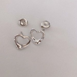 Tiffany & Co. Elsa Peretti Open Heart Earrings 🤍